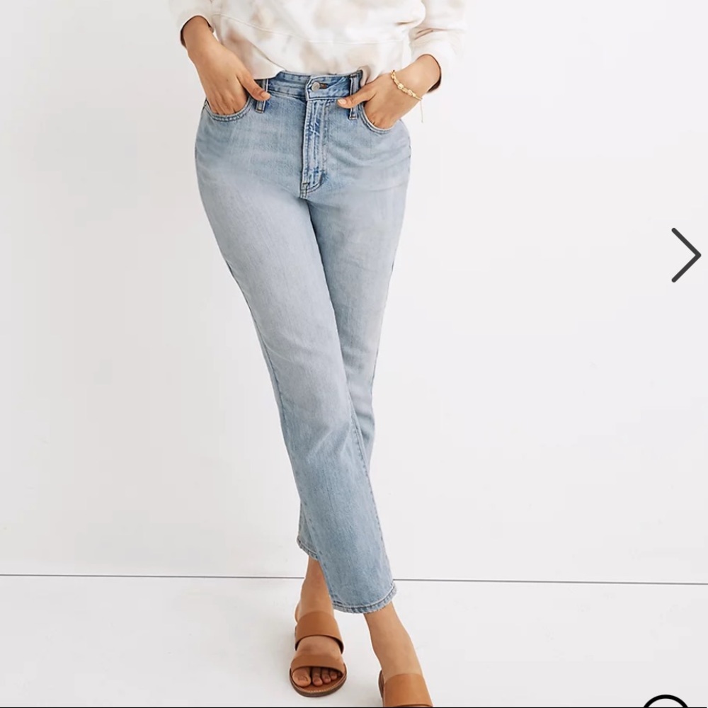 🔥 Madewell The Petite Curvy Perfect Vintage Jean